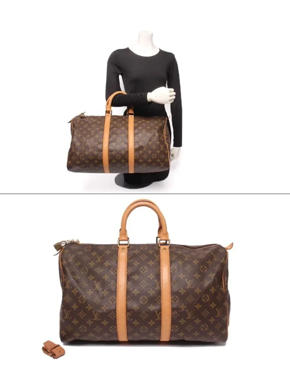 Louis Vuitton Boston Bag Keepall 45 Monogram